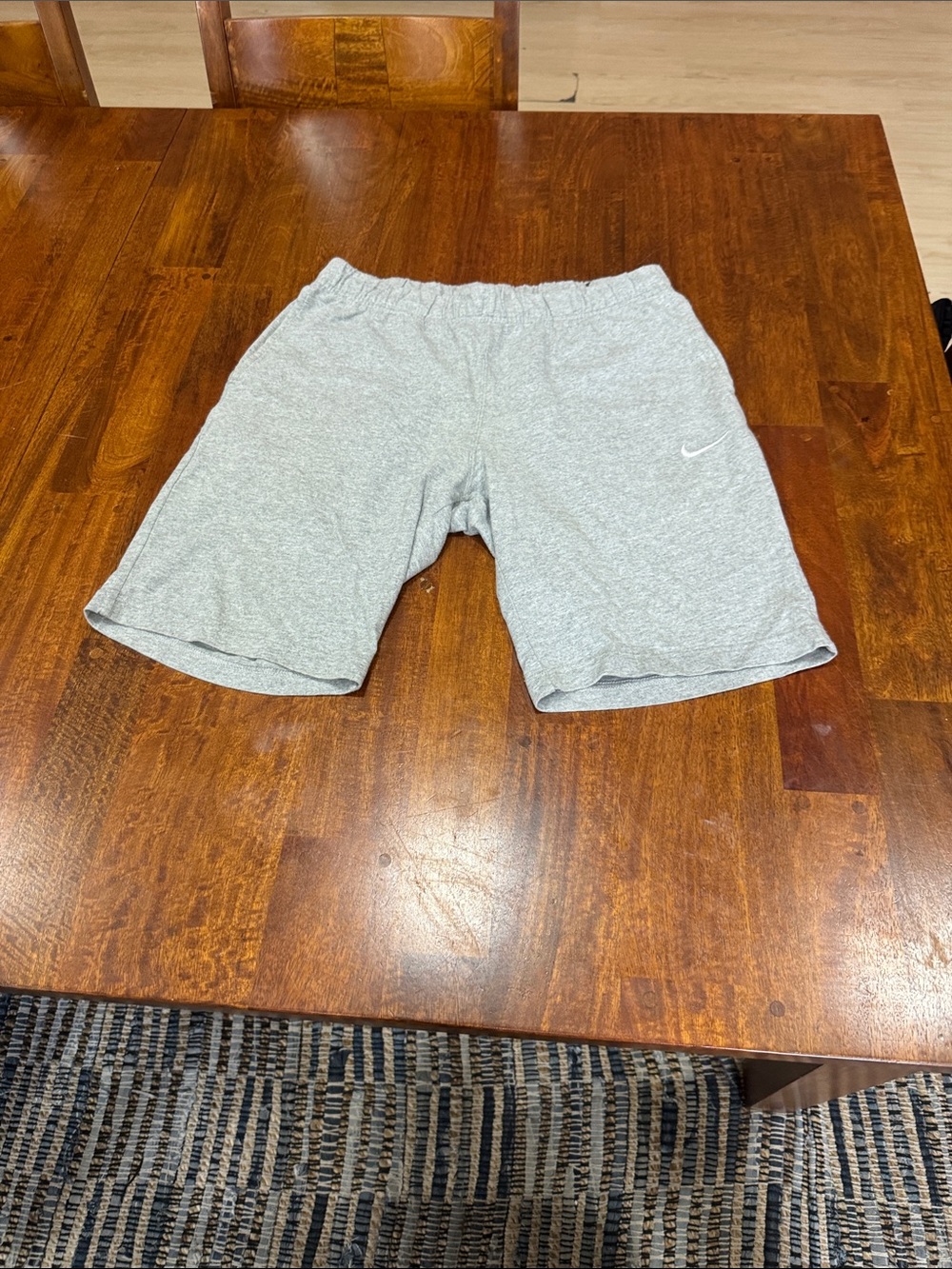 Nike Light Gray Men’s Athletic Shorts